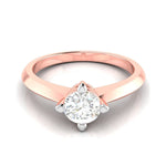 Load image into Gallery viewer, 2-Carat Lab Grown Diamond Solitaire 18K Rose Gold Ring JL AU LG G-121R-F   Jewelove.US
