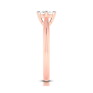 2-Carat Lab Grown Diamond Solitaire 18K Rose Gold Ring JL AU LG G-121R-F   Jewelove.US