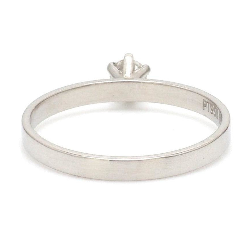 15 Pointer Classic 6 Prong Platinum Ring SKU 0012-A