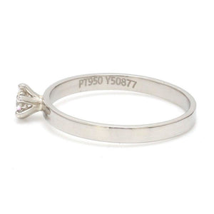 15 Pointer Classic 6 Prong Platinum Ring SKU 0012-A