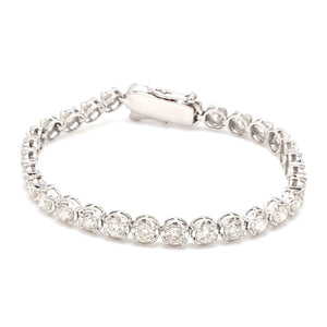 18-Pointer Diamond Tennis Bracelet JL PTB 755