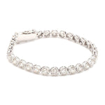 Load image into Gallery viewer, 18-Pointer Diamond Tennis Bracelet JL PTB 755
