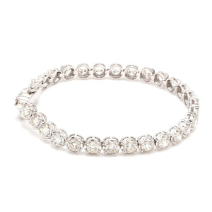 18-Pointer Diamond Tennis Bracelet JL PTB 755