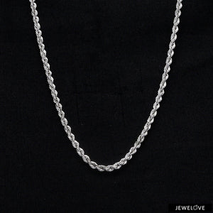 2.5mm Cordell Platinum Rope Chain JL PT CH 903-F