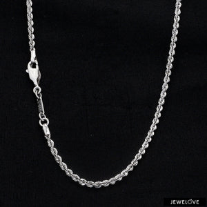 2.5mm Cordell Platinum Rope Chain JL PT CH 903-F