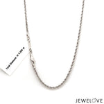 Load image into Gallery viewer, 2.5mm Cordell Platinum Rope Chain JL PT CH 903-F
