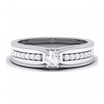 Load image into Gallery viewer, 25-Pointer Designer Platinum Ring for Men JL PT 5856
