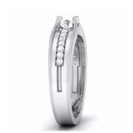 Load image into Gallery viewer, 25-Pointer Designer Platinum Ring for Men JL PT 5856
