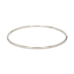 Load image into Gallery viewer, 2mm Hollow Platinum Bangle Lightweight for Women JL PTB 1101
