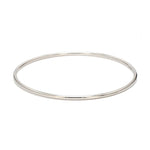 Load image into Gallery viewer, 2mm Hollow Platinum Bangle Lightweight for Women JL PTB 1101
