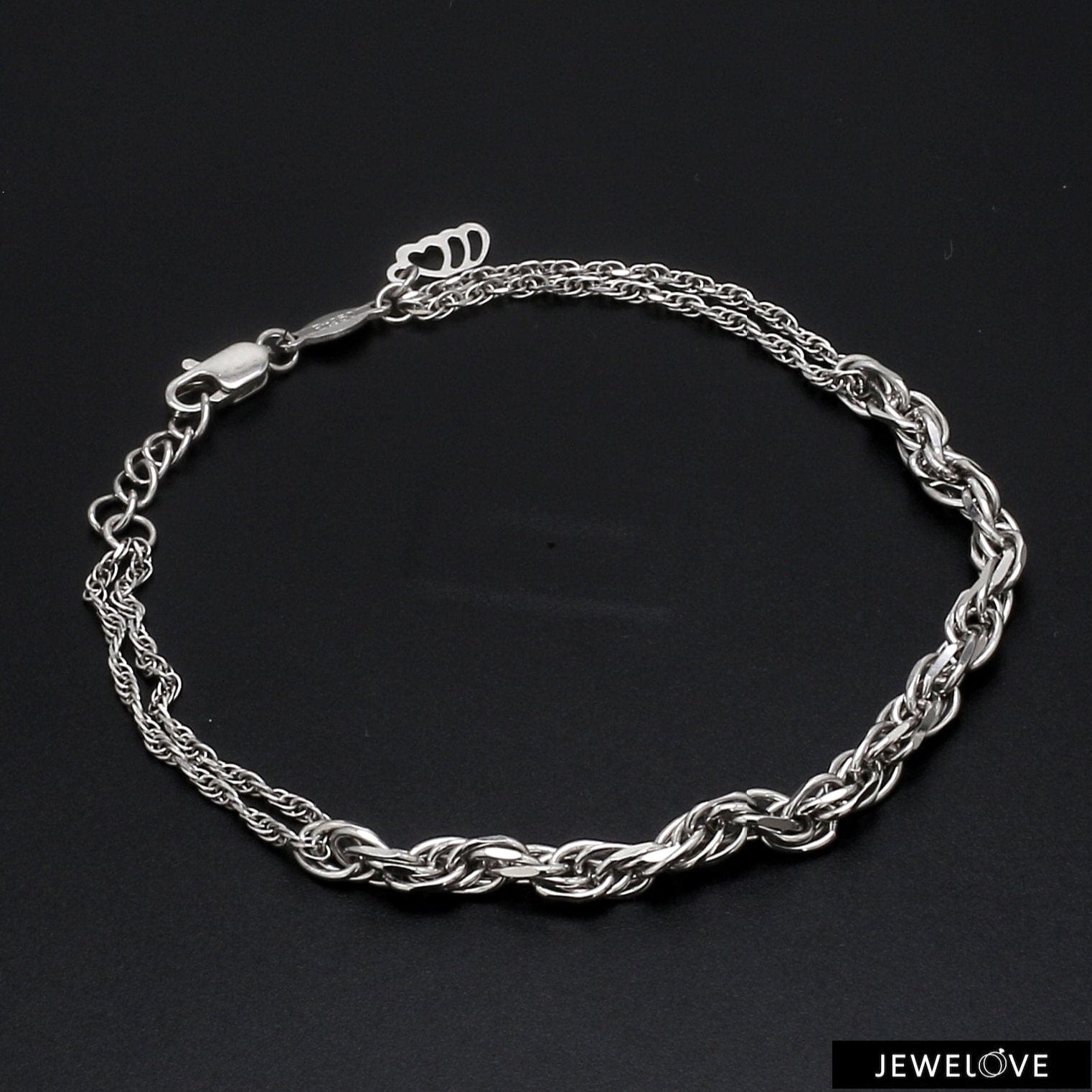 3.5 mm Japanese Platinum Bracelet for Women JL PTB 1159