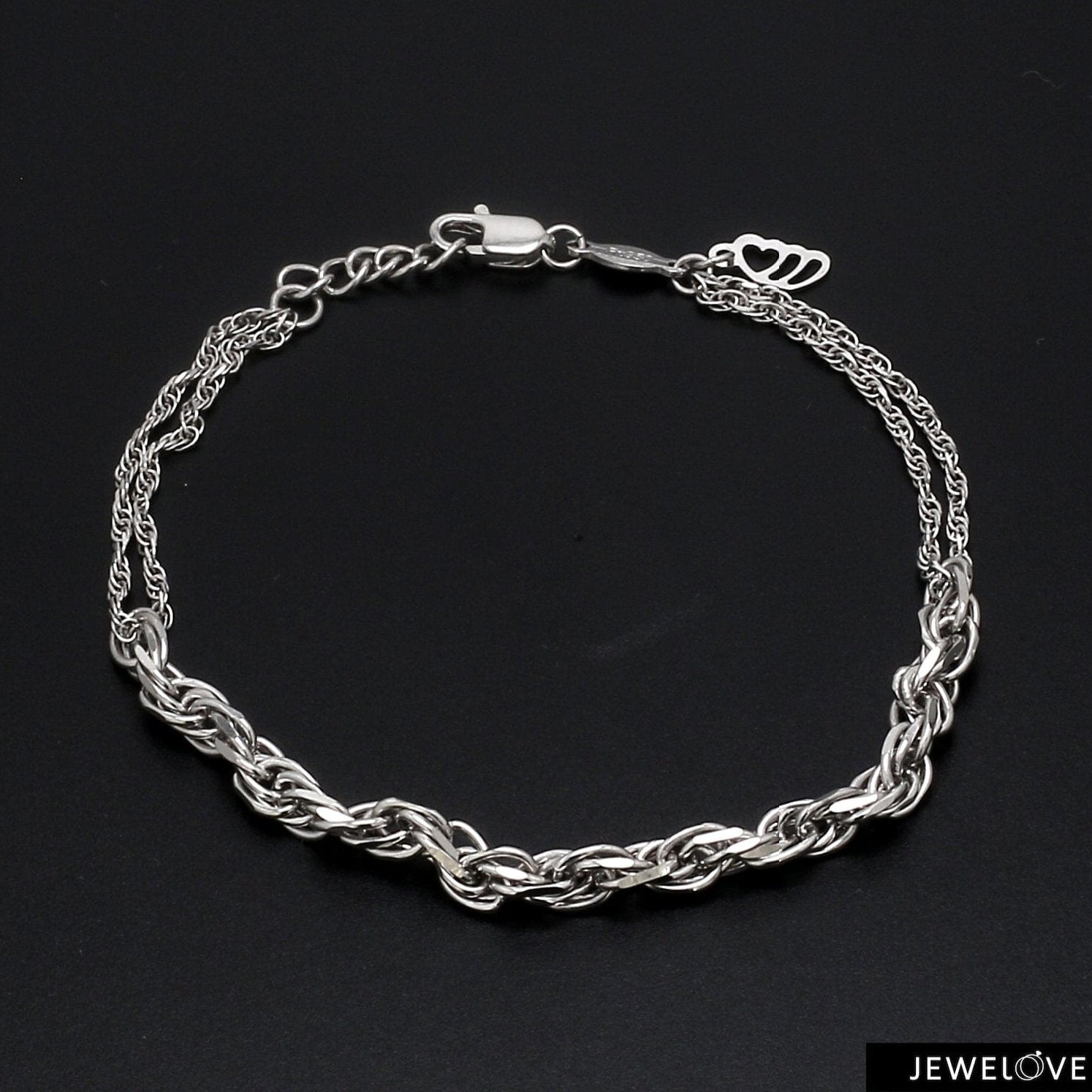 3.5 mm Japanese Platinum Bracelet for Women JL PTB 1159