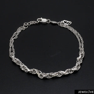 3.5 mm Japanese Platinum Bracelet for Women JL PTB 1159