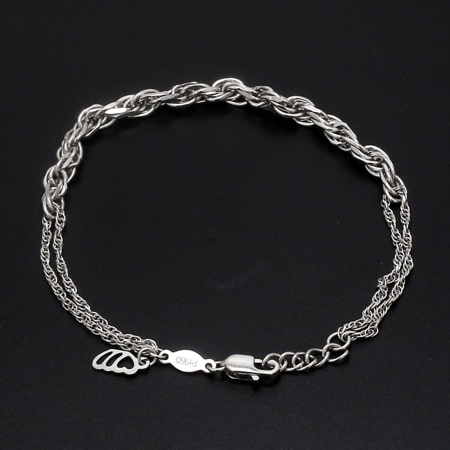 3.5 mm Japanese Platinum Bracelet for Women JL PTB 1159