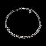 Load image into Gallery viewer, 3.5 mm Japanese Platinum Bracelet for Women JL PTB 1159
