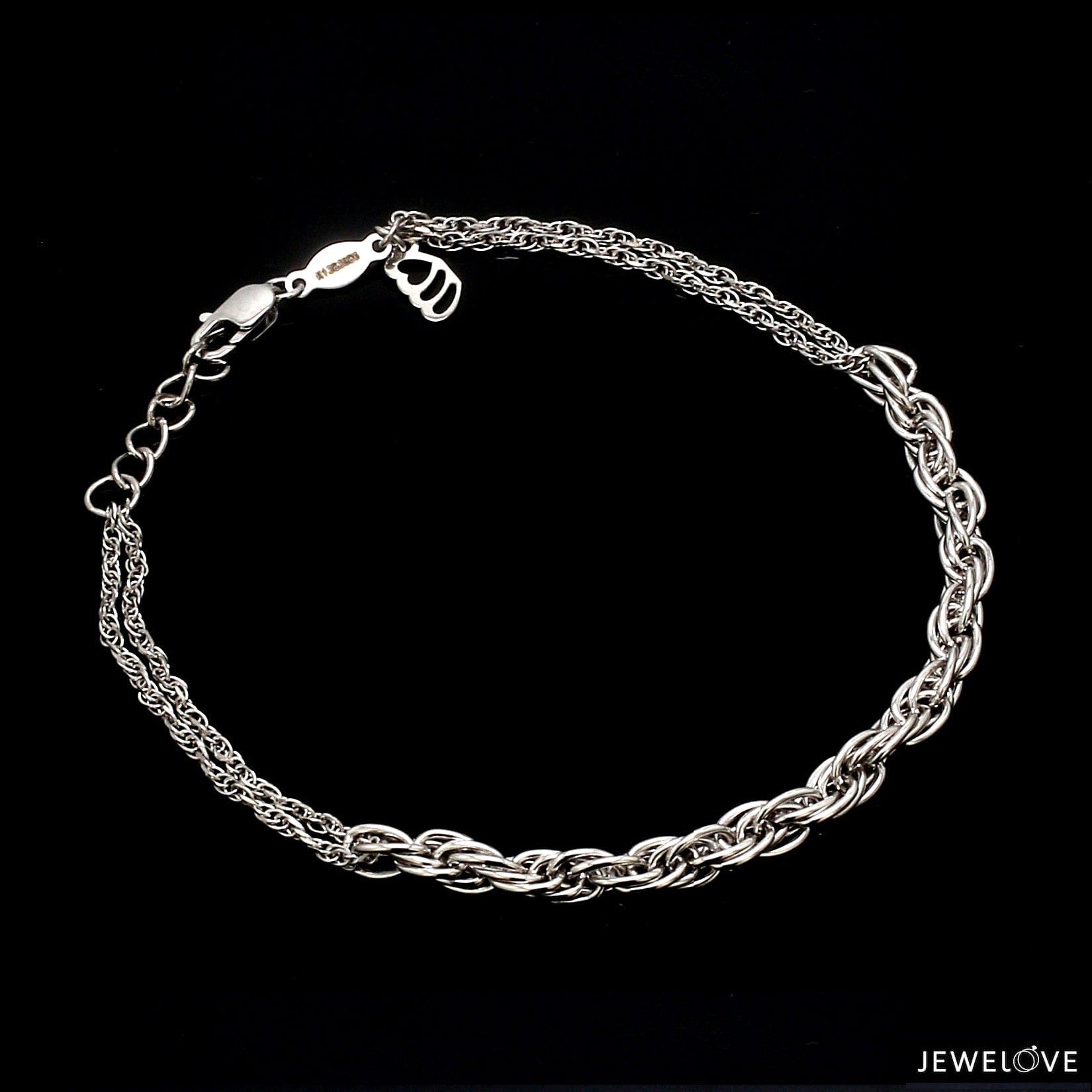 3.5 mm Japanese Platinum Bracelet for Women JL PTB 1159