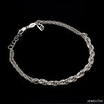 Load image into Gallery viewer, 3.5 mm Japanese Platinum Bracelet for Women JL PTB 1159
