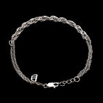 Load image into Gallery viewer, 3.5 mm Japanese Platinum Bracelet for Women JL PTB 1159
