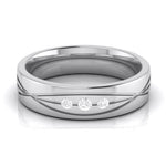 Load image into Gallery viewer, 3 Diamond Platinum Love Bands  JL PT R-8001
