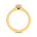 Load image into Gallery viewer, 1.50-Carat Lab Grown Solitaire 18K Yellow Gold Ring JL AU LG G-107Y-D   Jewelove.US
