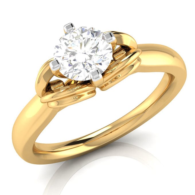 1.50-Carat Lab Grown Solitaire 18K Yellow Gold Ring JL AU LG G-114Y-D   Jewelove.US