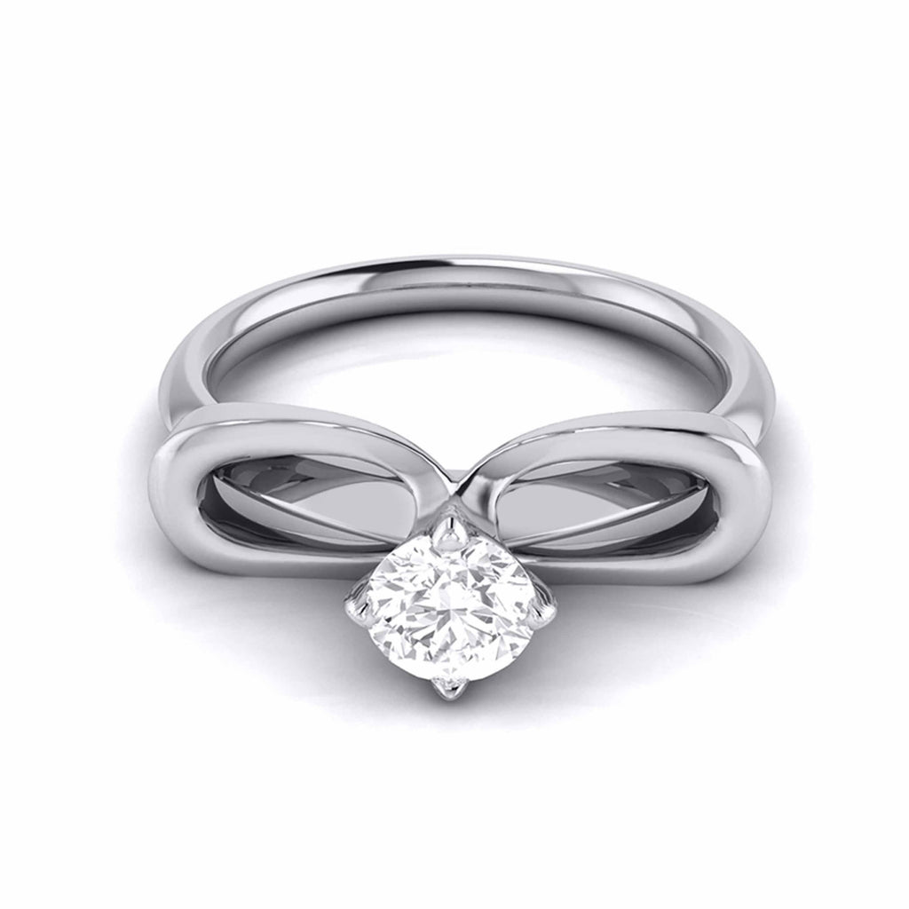 1-Carat Lab Grown Solitaire Platinum Engagement Ring for Women JL PT LG G-112-D   Jewelove.US