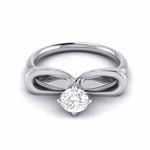 Load image into Gallery viewer, 50-Pointer Lab Grown Solitaire Platinum Engagement Ring for Women JL PT LG G-112-B   Jewelove.US
