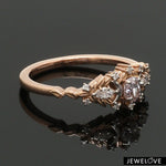 Load image into Gallery viewer, 30-Pointer Natural Fancy Pink Diamond 18K Rose Gold Ring JL AU 136R
