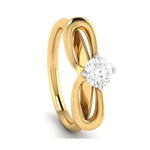 Load image into Gallery viewer, 70-Pointer Solitaire 18K Yellow Gold Ring JL AU G 112Y-B   Jewelove.US
