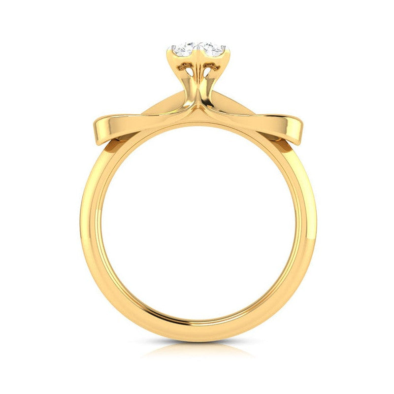 70-Pointer Solitaire 18K Yellow Gold Ring JL AU G 112Y-B   Jewelove.US