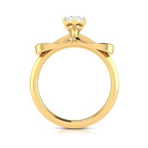 70-Pointer Solitaire 18K Yellow Gold Ring JL AU G 112Y-B   Jewelove.US