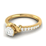 Load image into Gallery viewer, 50-Pointer Lab Grown Solitaire 18K Yellow Gold Ring JL AU LG G-113Y-A   Jewelove.US
