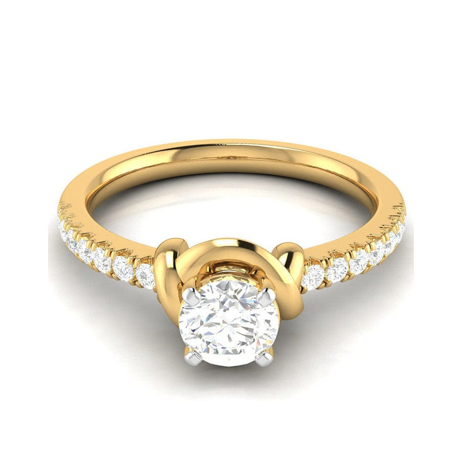 1.50-Carat Lab Grown Solitaire 18K Yellow Gold Ring JL AU LG G-113Y-D   Jewelove.US