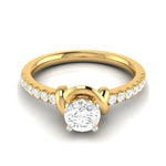 Load image into Gallery viewer, 1.50-Carat Lab Grown Solitaire 18K Yellow Gold Ring JL AU LG G-113Y-D   Jewelove.US
