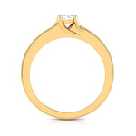 Load image into Gallery viewer, 1.50-Carat Lab Grown Solitaire Diamond Accents 18K Yellow Gold Ring JL AU LG G-119Y-D   Jewelove.US
