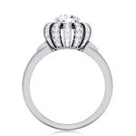 Load image into Gallery viewer, 30-Pointer Solitaire Designer Platinum Diamond Ring  for Women JL PT 8052
