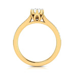 Load image into Gallery viewer, 1.50-Carat Lab Grown Solitaire Diamond Shank 18K Yellow Gold Ring JL AU LG G-109Y-D   Jewelove.US
