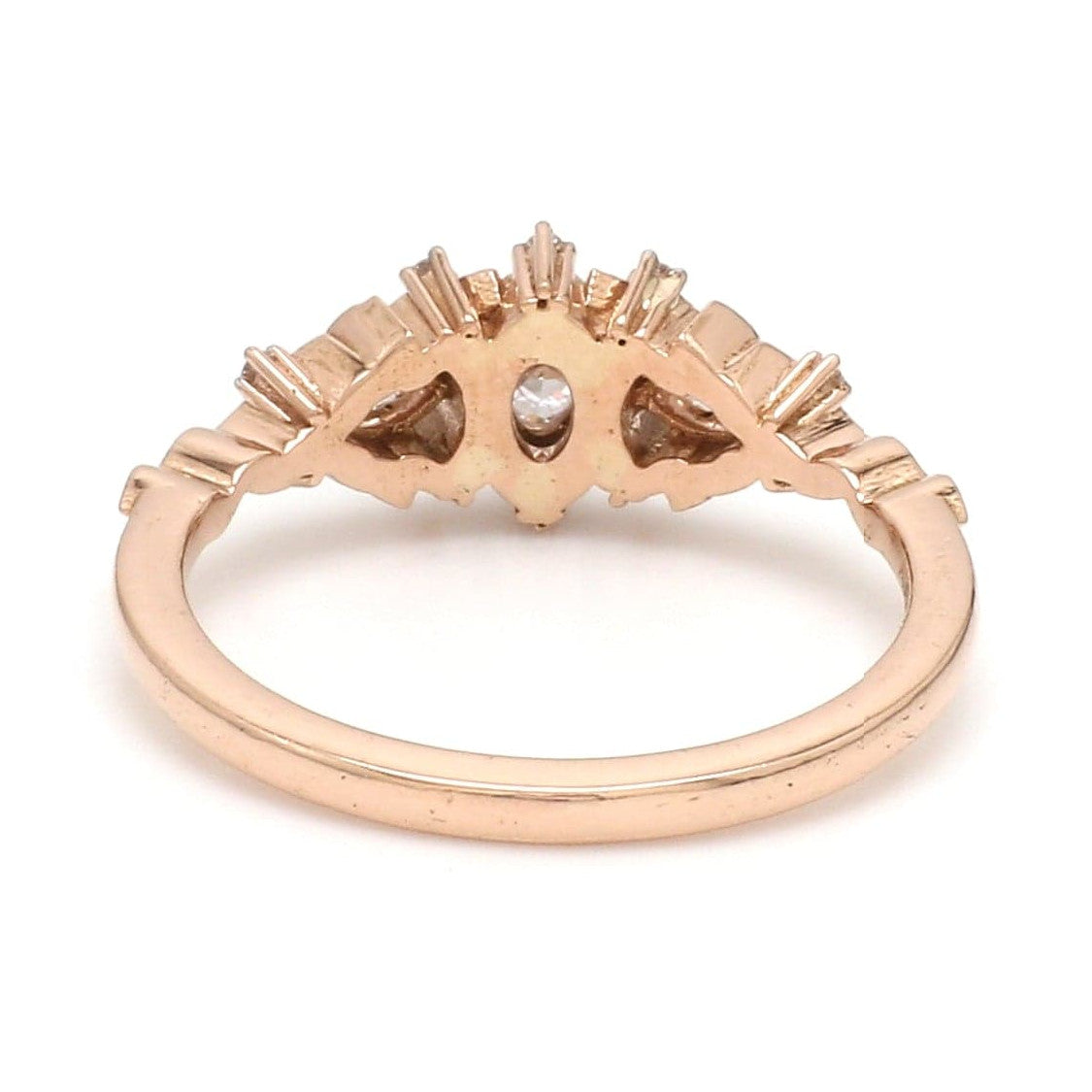 30-Pointer Natural Fancy Pink Diamond 18K Rose Gold Ring JL AU 136R