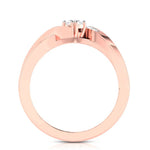 Load image into Gallery viewer, 30-Pointer Solitaire Diamond Designer Rose Gold Solitaire Ring JL AU G 104R
