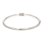 Load image into Gallery viewer, 3mm Openable Platinum Bangle for Women JL PTB 1090
