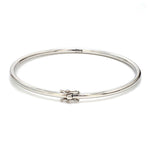 Load image into Gallery viewer, 3mm Openable Platinum Bangle for Women JL PTB 1090
