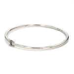 Load image into Gallery viewer, 3mm Openable Platinum Bangle for Women JL PTB 1090
