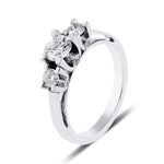 Load image into Gallery viewer, 50 Pointer - 3 Diamond Mystery Platinum Solitaire Ring JL PT 561
