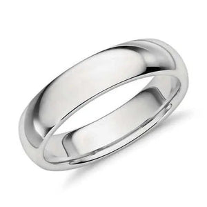 5mm Comfort Fit Platinum Wedding Band JL PT 257