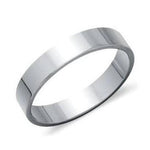 Load image into Gallery viewer, 5mm Wide Flat Platinum Wedding Band JL PT 924
