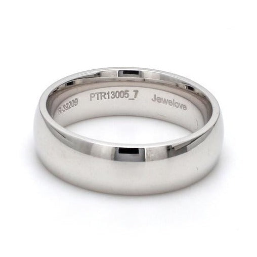 7mm Heavy Platinum Wedding Band for Men JL PT 625