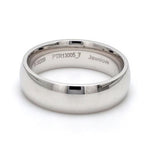 Load image into Gallery viewer, 7mm Heavy Platinum Wedding Band for Men JL PT 625
