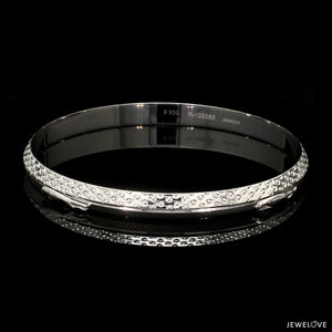 7mm Platinum Jaguar Kada for Men JL PTB 1270