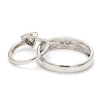 Load image into Gallery viewer, Beautiful Platinum Love Bands with Diamonds JL PT 903
