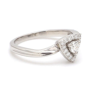 Beautiful Platinum Love Bands with Diamonds JL PT 903